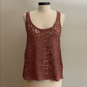 Lace Anthro tank- never worn!